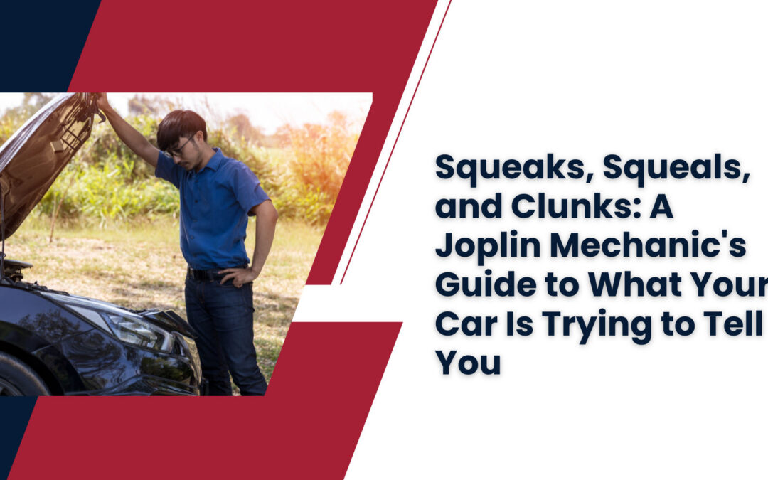Squeaks, Squeals, and Clunks: A Joplin Mechanic's Guide to What Your Car Is Trying to Tell You